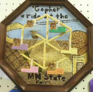 Speaking of giggles, it's not true that gophers ride the ferris wheel in Minnesota.