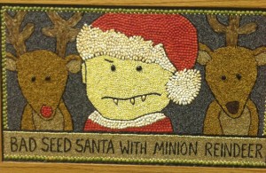 Bad-seed Santa: Scary!